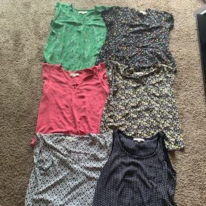 Loft Shirts (6) Lot Size Medium